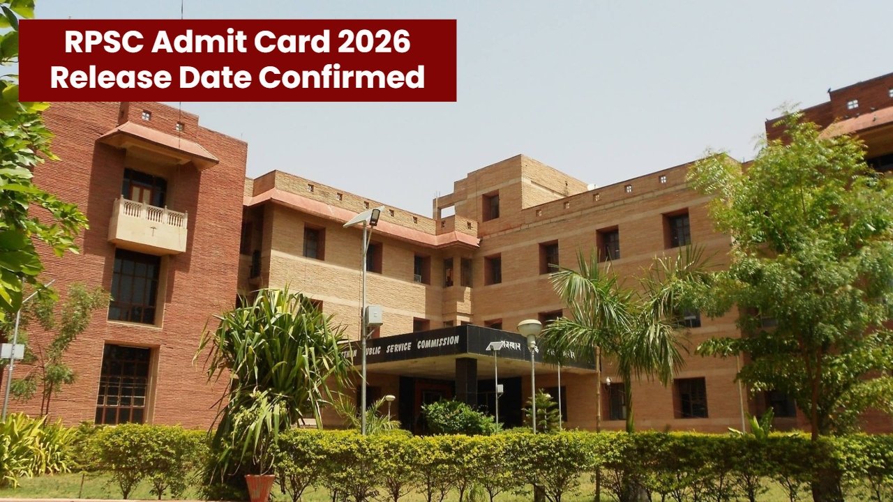 RPSC Admit Card 2026 Release Date Confirmed: Junior Chemist & AEI Exam on Feb 1