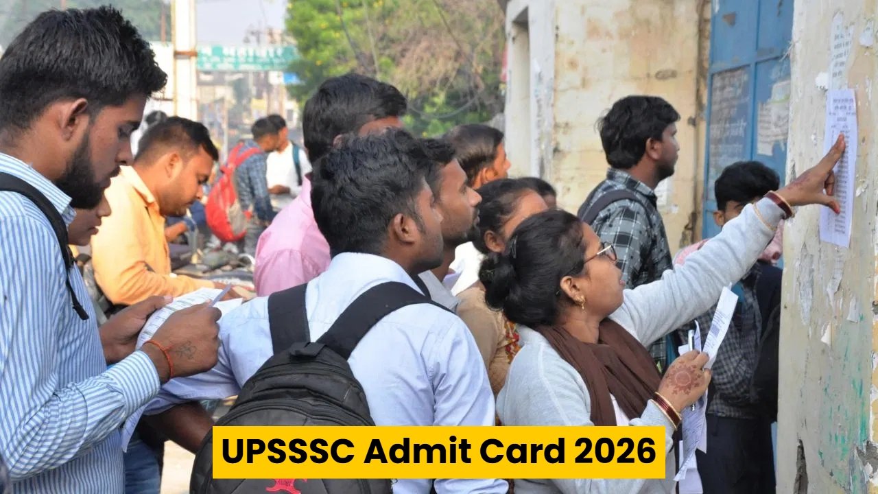 UPSSSC Admit Card 2026 Out Today! Junior Assistant Exam Hall Ticket Download Link Activated