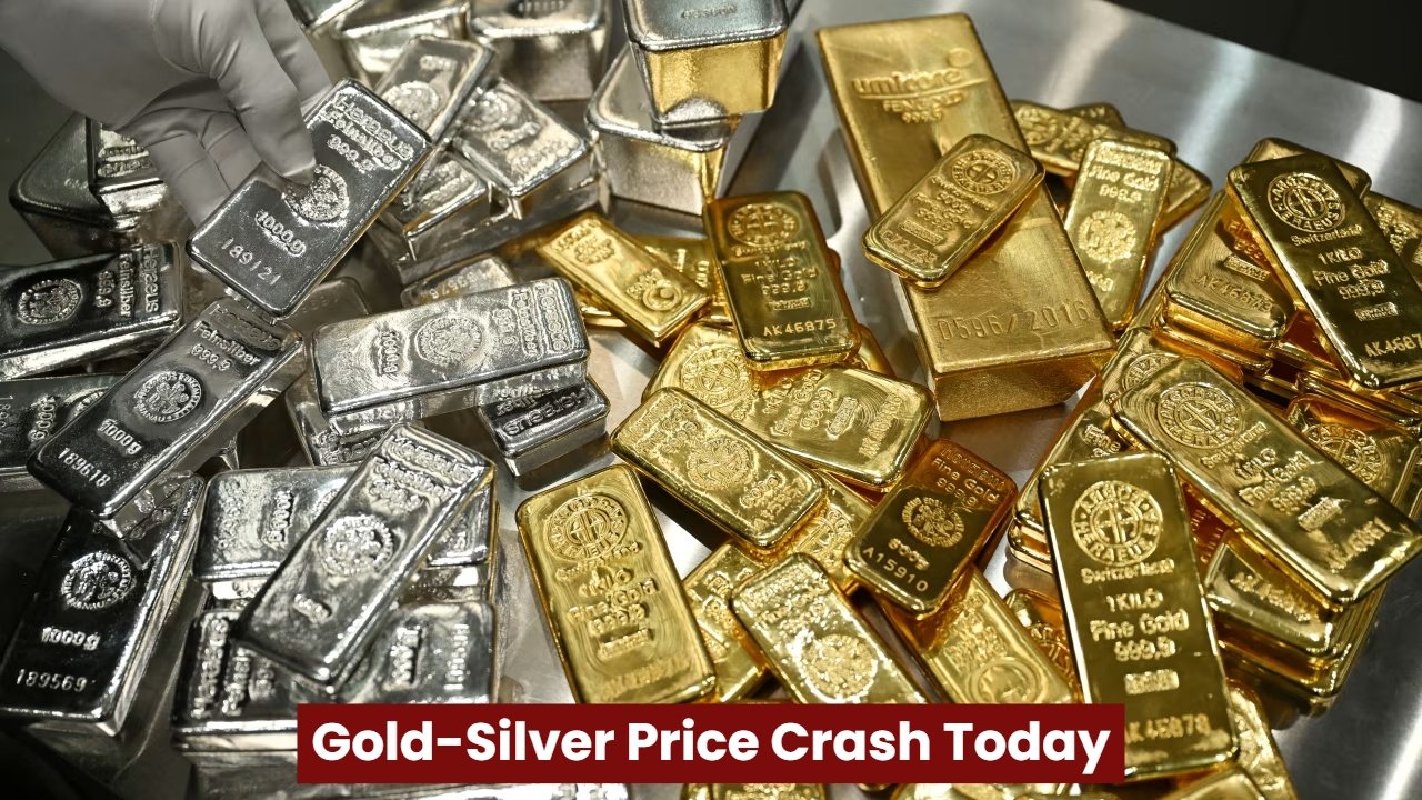 Gold-Silver Price Crash Today: ₹13,000 Fall Shocks Investors, MCX Rates Slide